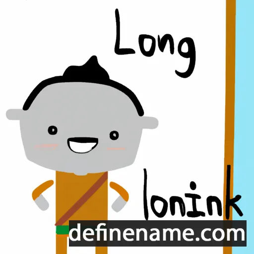 cartoon of the name Lungtok