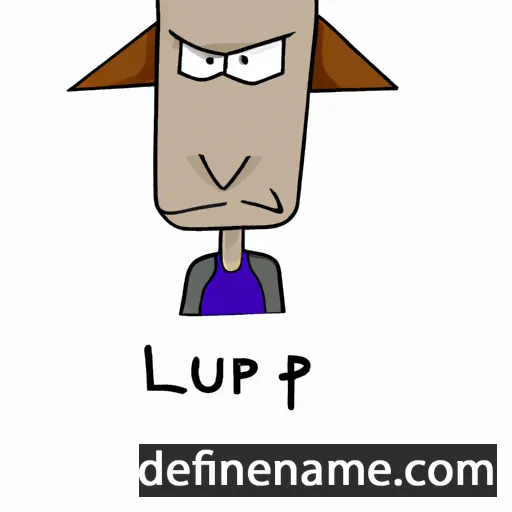 Lup cartoon