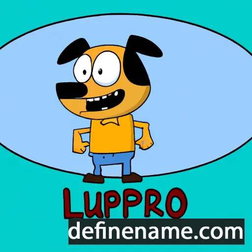 cartoon of the name Luperco