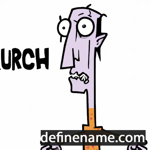 cartoon of the name Lurch