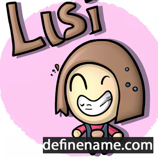 cartoon of the name Lussi