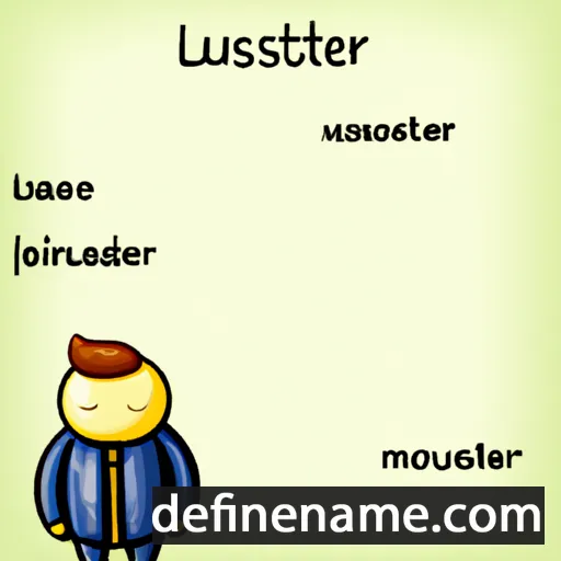 Luster cartoon