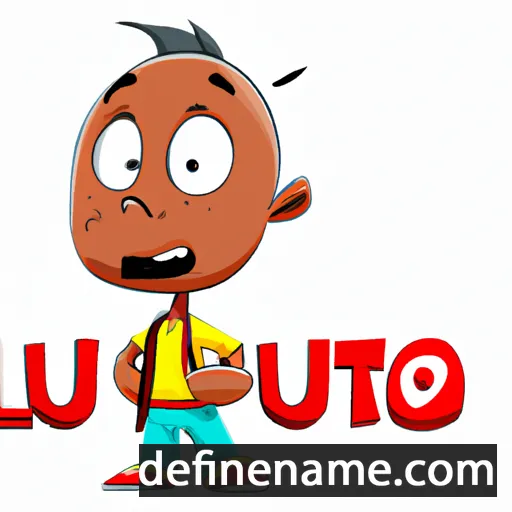 cartoon of the name Lutalo