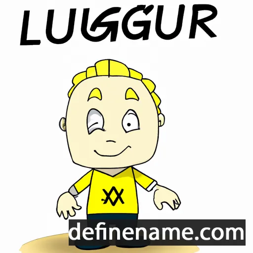 Lutgart cartoon