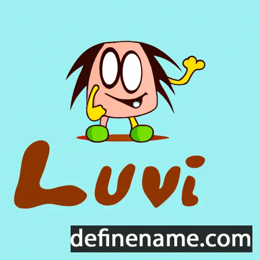 cartoon of the name Luuvi