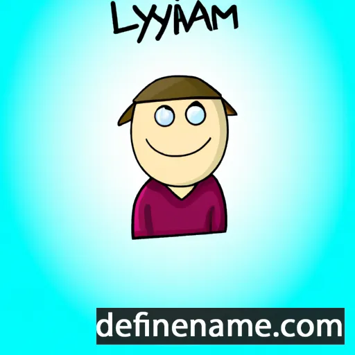 cartoon of the name Lyham