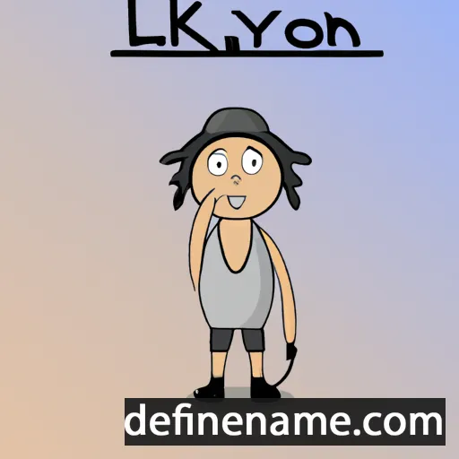 Lykaon cartoon