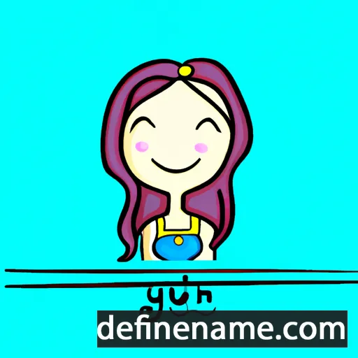 cartoon of the name Lyn