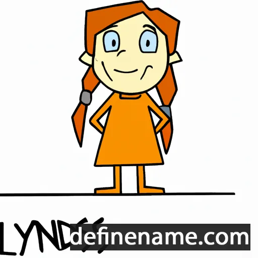 cartoon of the name Lyndis