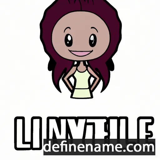 cartoon of the name Lynelle