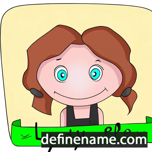 cartoon of the name Lynley