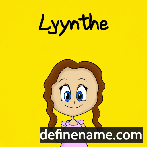 cartoon of the name Lynnetta