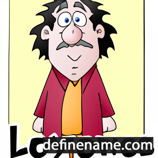 cartoon of the name Lyonors