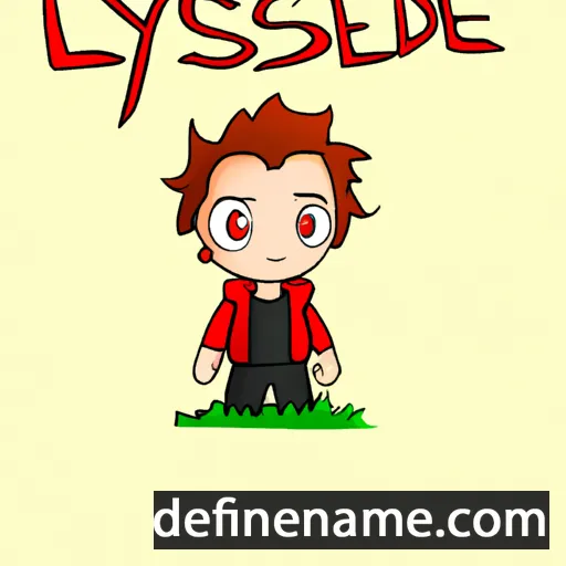 cartoon of the name Lysandre