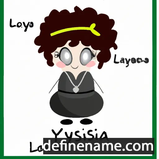 cartoon of the name Lysianassa