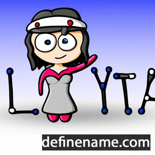 cartoon of the name Lyta