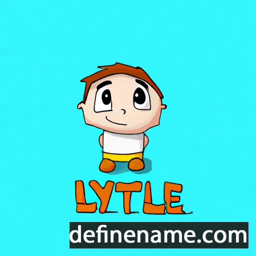 cartoon of the name Lytle