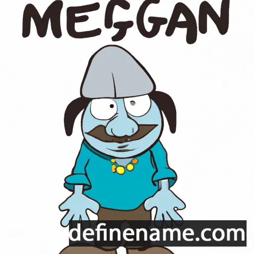 cartoon of the name Mágsefni