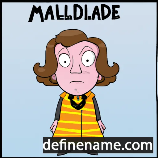 cartoon of the name Madaltrude