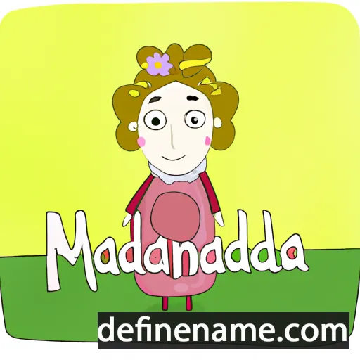 Madolina cartoon