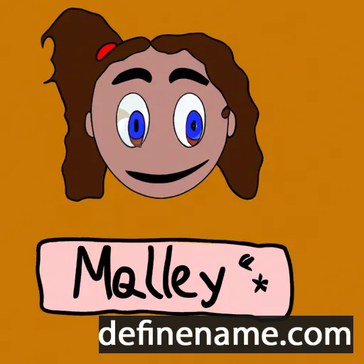 Maëly cartoon