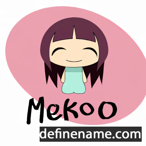 Maeko cartoon