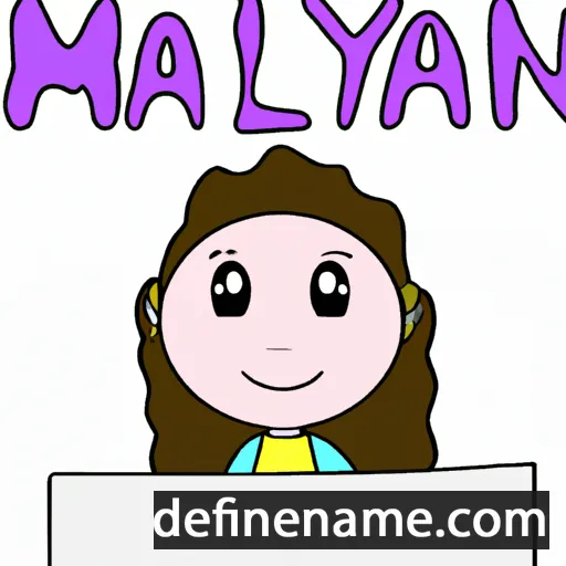 Maelynn cartoon