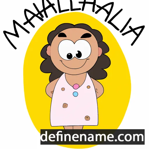 Mahalina cartoon