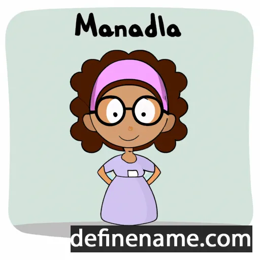 cartoon of the name Mahdalena