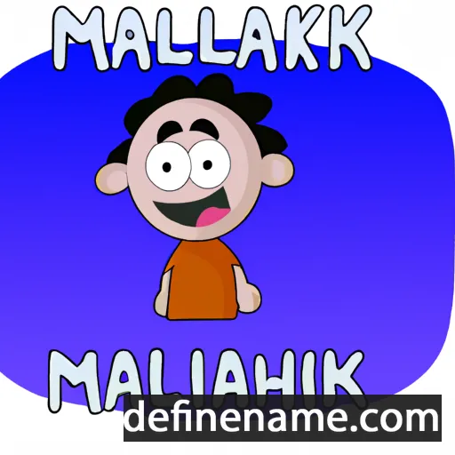 cartoon of the name Mahikamal