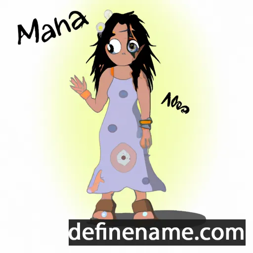 Mahina cartoon