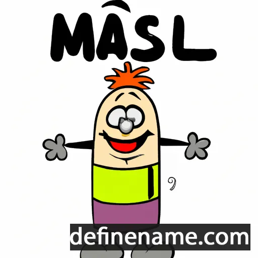 Málcsi cartoon