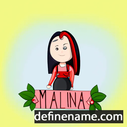 Mălina cartoon