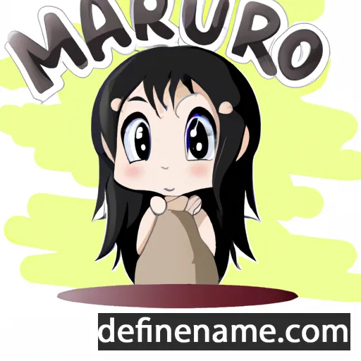 cartoon of the name Mahiru