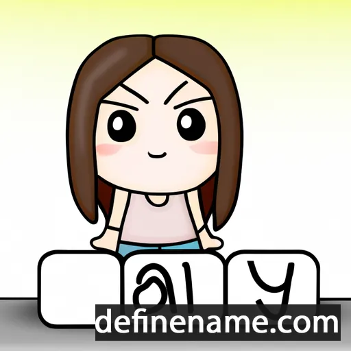 cartoon of the name Mai