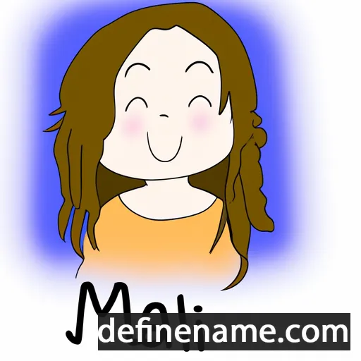 cartoon of the name Mai