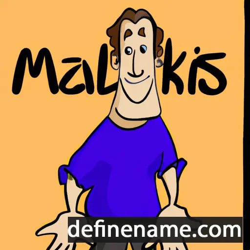 Maikls cartoon