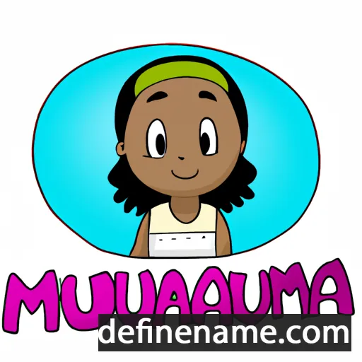 Maimouna cartoon