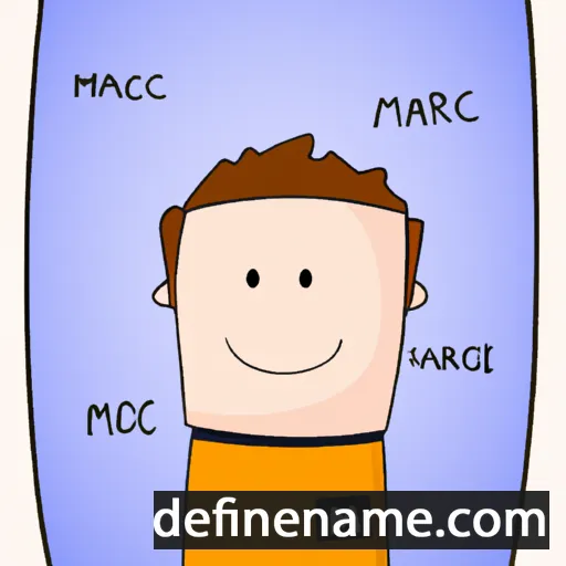 Mairc cartoon