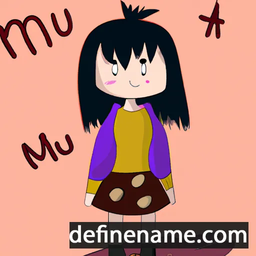 Maiu cartoon