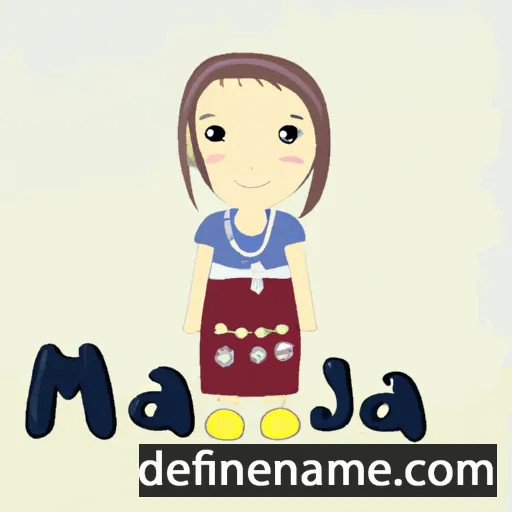 Majsa cartoon