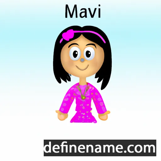 Majvi cartoon