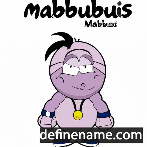 cartoon of the name Makabeus