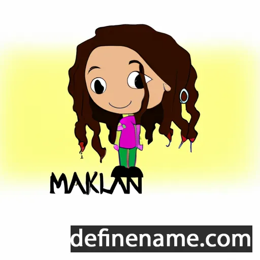 Makalyn cartoon