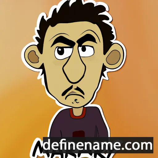 cartoon of the name Makary