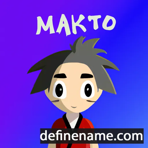 Makato cartoon