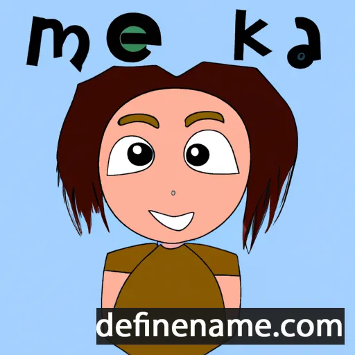 Makea cartoon