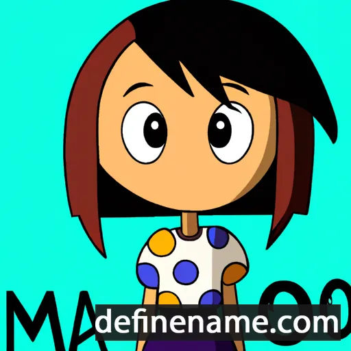 cartoon of the name Makiko