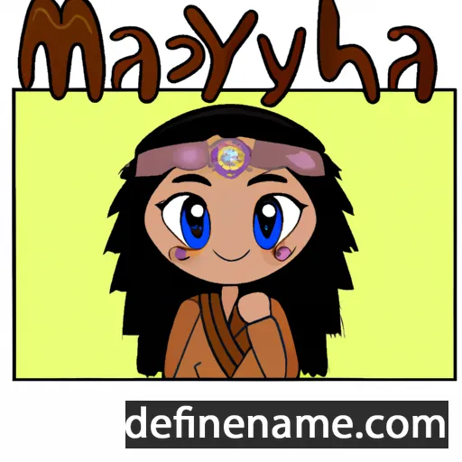 Makiyah cartoon