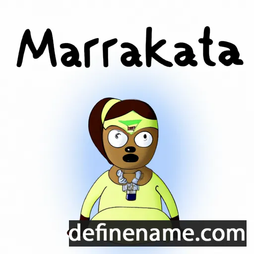 Makkaritta cartoon